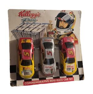 Vintage 1997 Kellogg's Racing Terry Labonte 1996 NASCAR Champion Mini Race Car